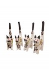 Toptan 4lü Kedi Set Mini - Siyah&Beyaz