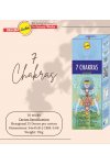 Toptan sreevani hexagon çubuk tütsü 7 chakras