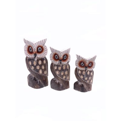 Toptan 3'lü Baykuş Set - Uzun
